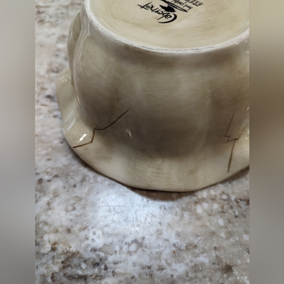 3/$30.  Vintage Tabletops unlimited Cabernet HandPainted - Picture 4 of 5